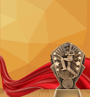 Trophies for achievement in Cricket
