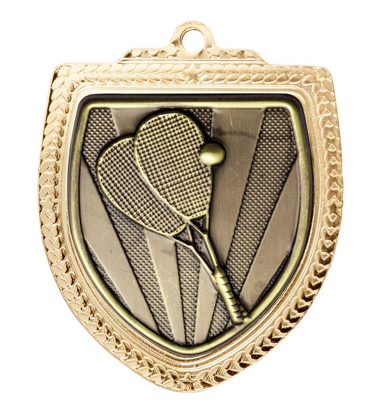 Shield Squash Gold Medal 80mm