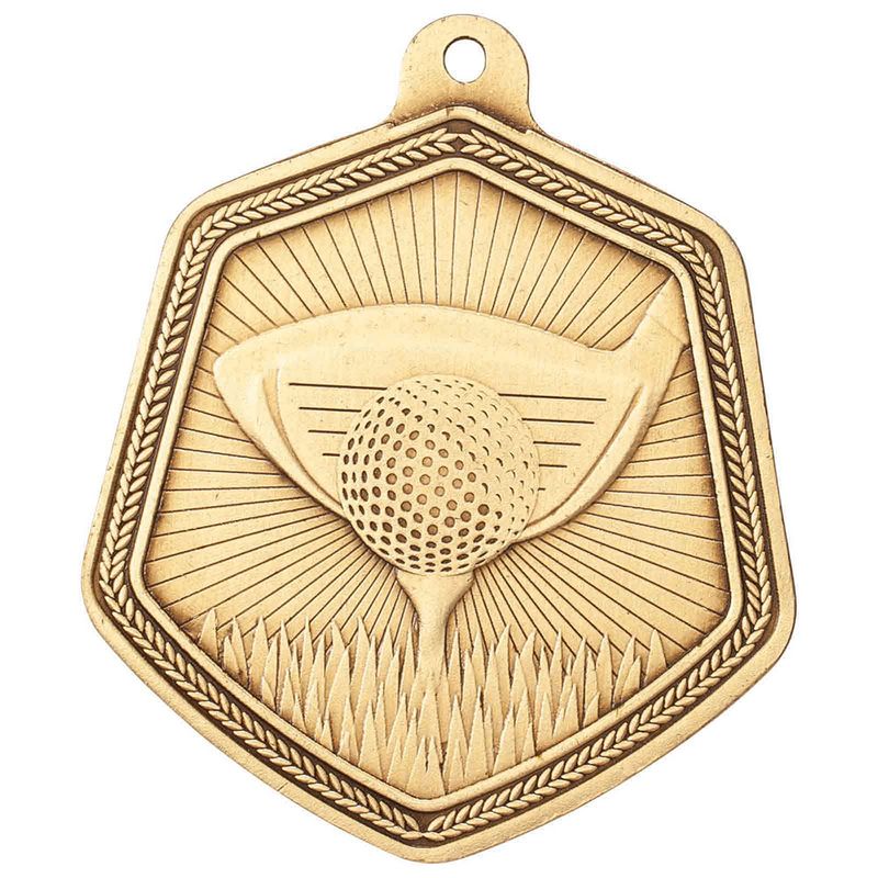 Golf Bronze Medal 67mm