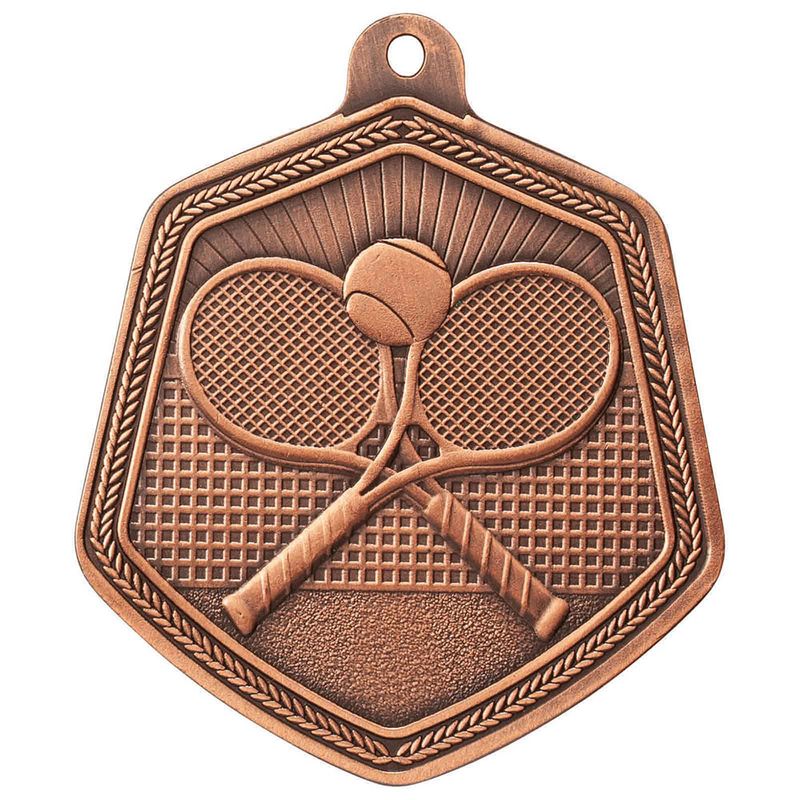 Tennis Bronze Medal 67mm