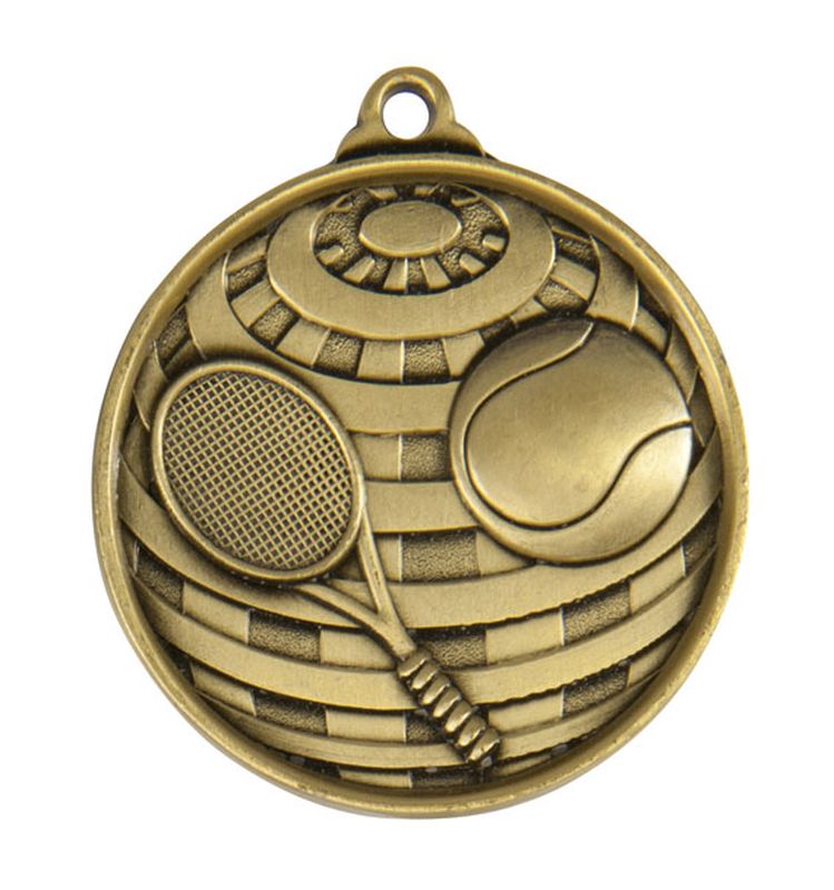 Tennis Bronze Medal 50mm