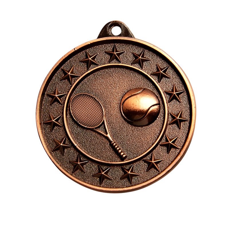 Tennis Bronze Medal 50mm