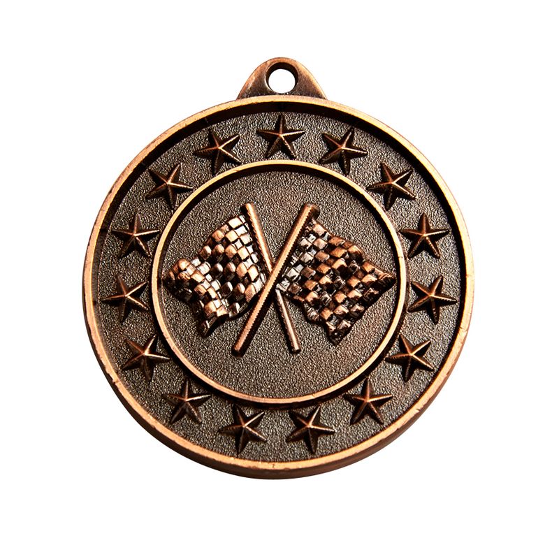 Motorsport Flags Motorsports Bronze Medal 50mm