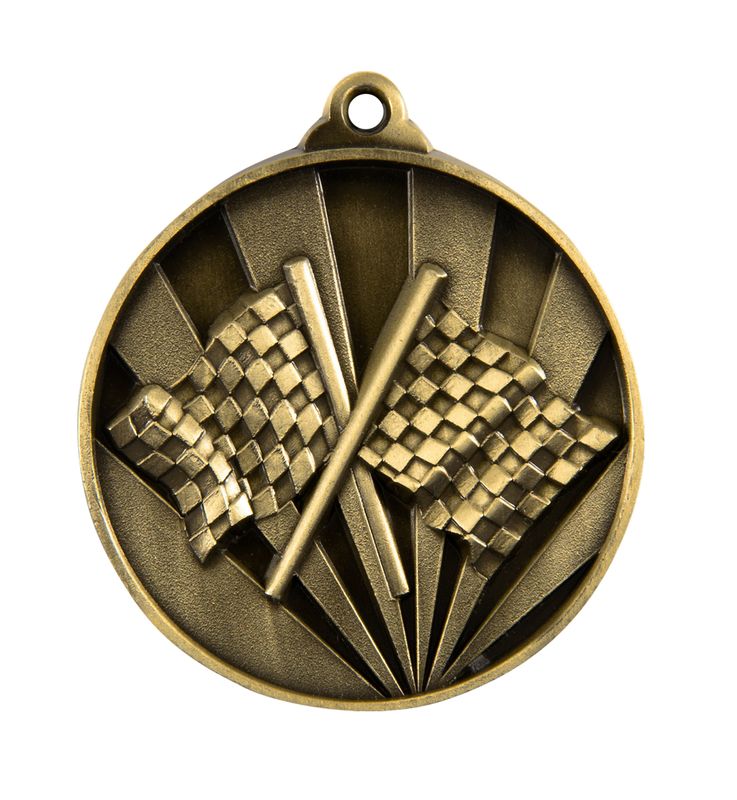 Flags Motorsports Bronze Medal 50mm