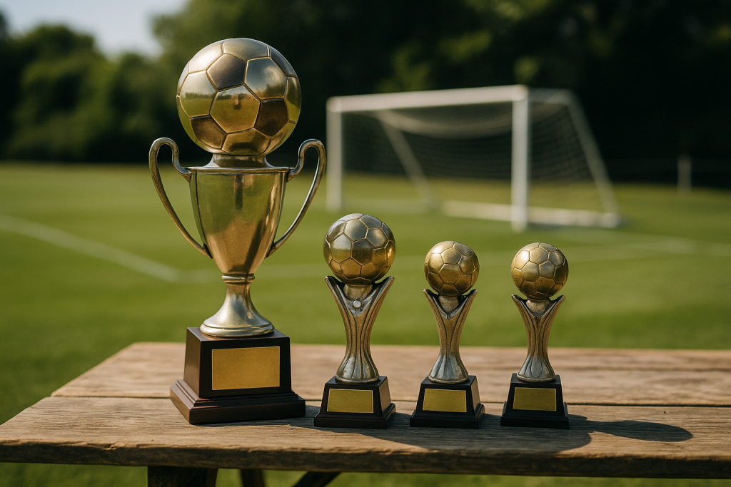Football Club Trophies for End-of-Season Presentations