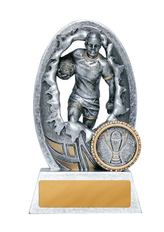 Rugby Trophy 130mm