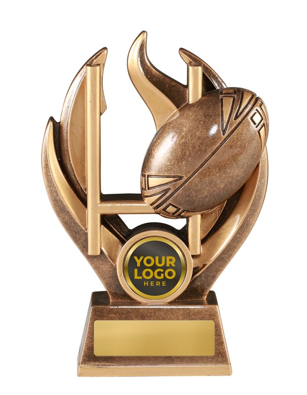 Rugby Trophy 120mm