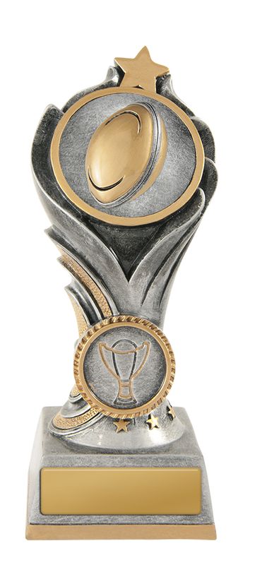 Rugby Trophy 200mm