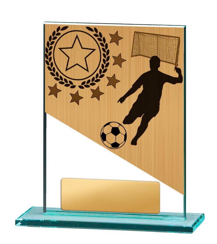 Football Glass Trophy 170mm