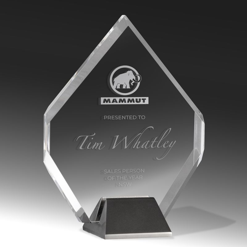 Heptagon Acrylic Award 160mm