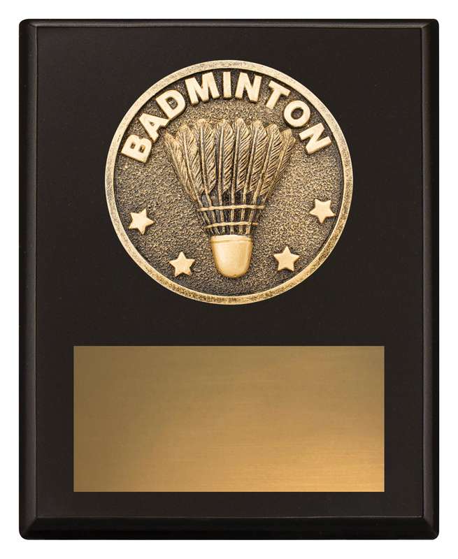 Challenge Plaque - Badminton
